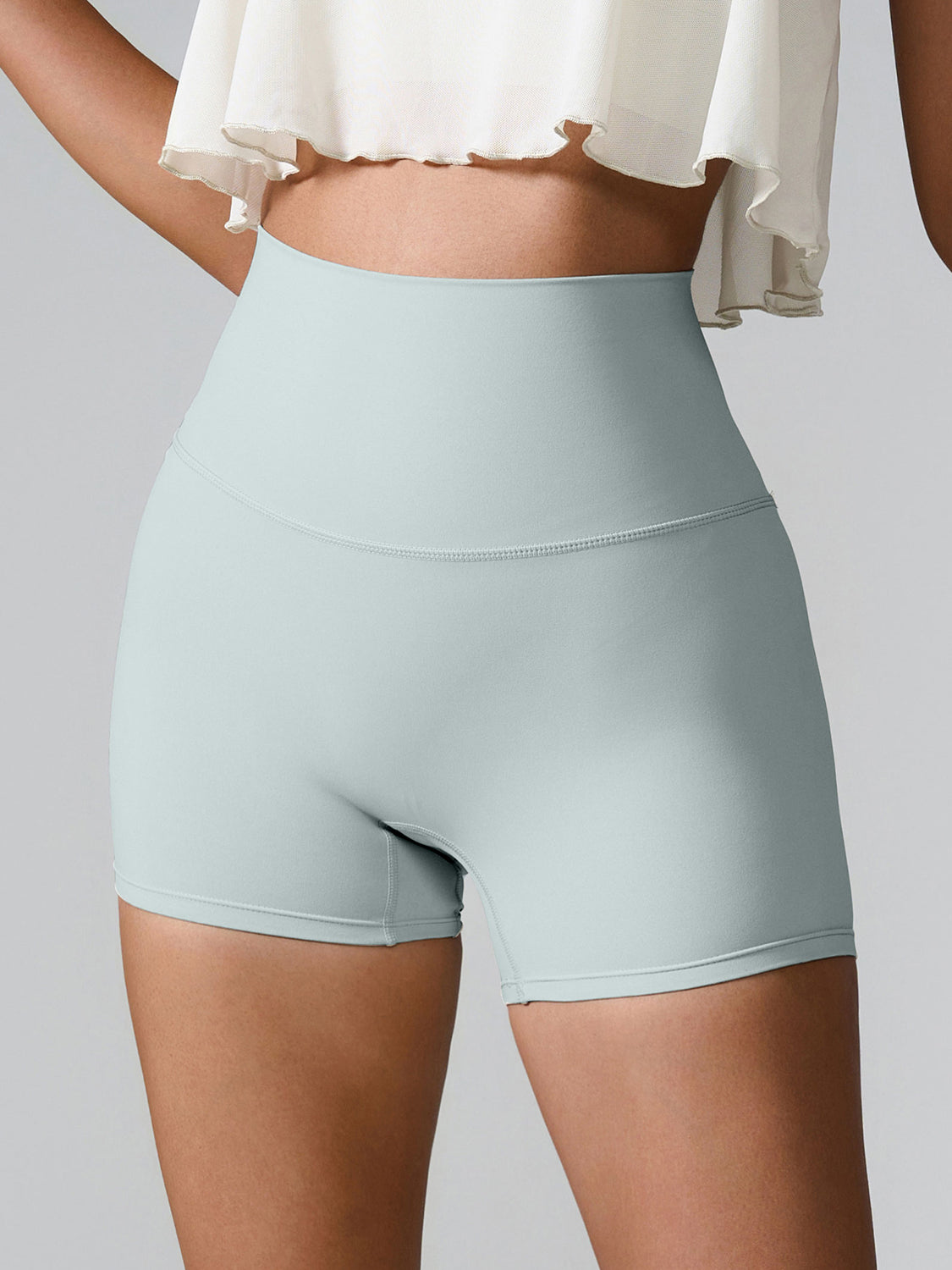 High Waist Active Shorts - Little KT Company
