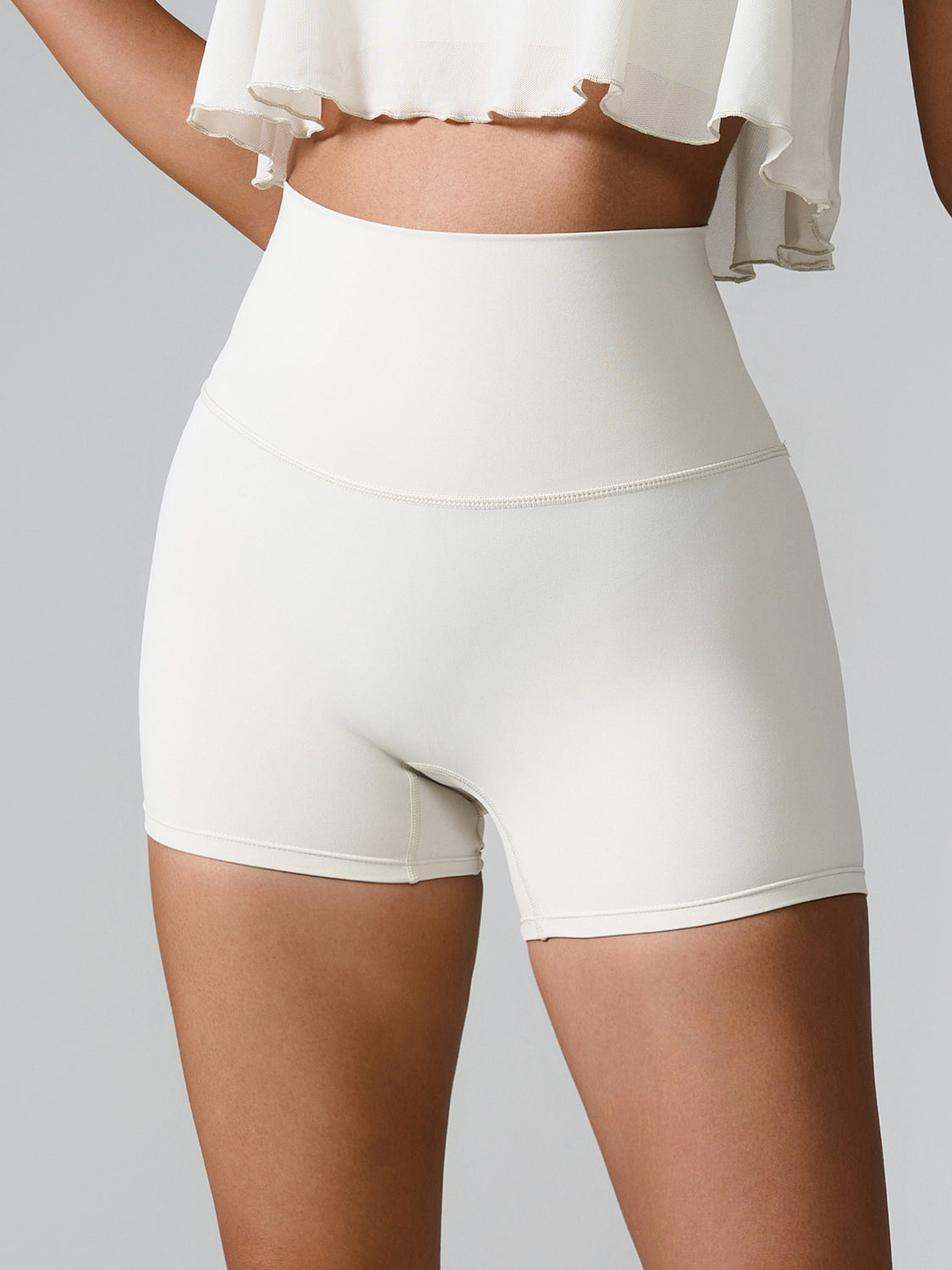 High Waist Active Shorts - Little KT Company