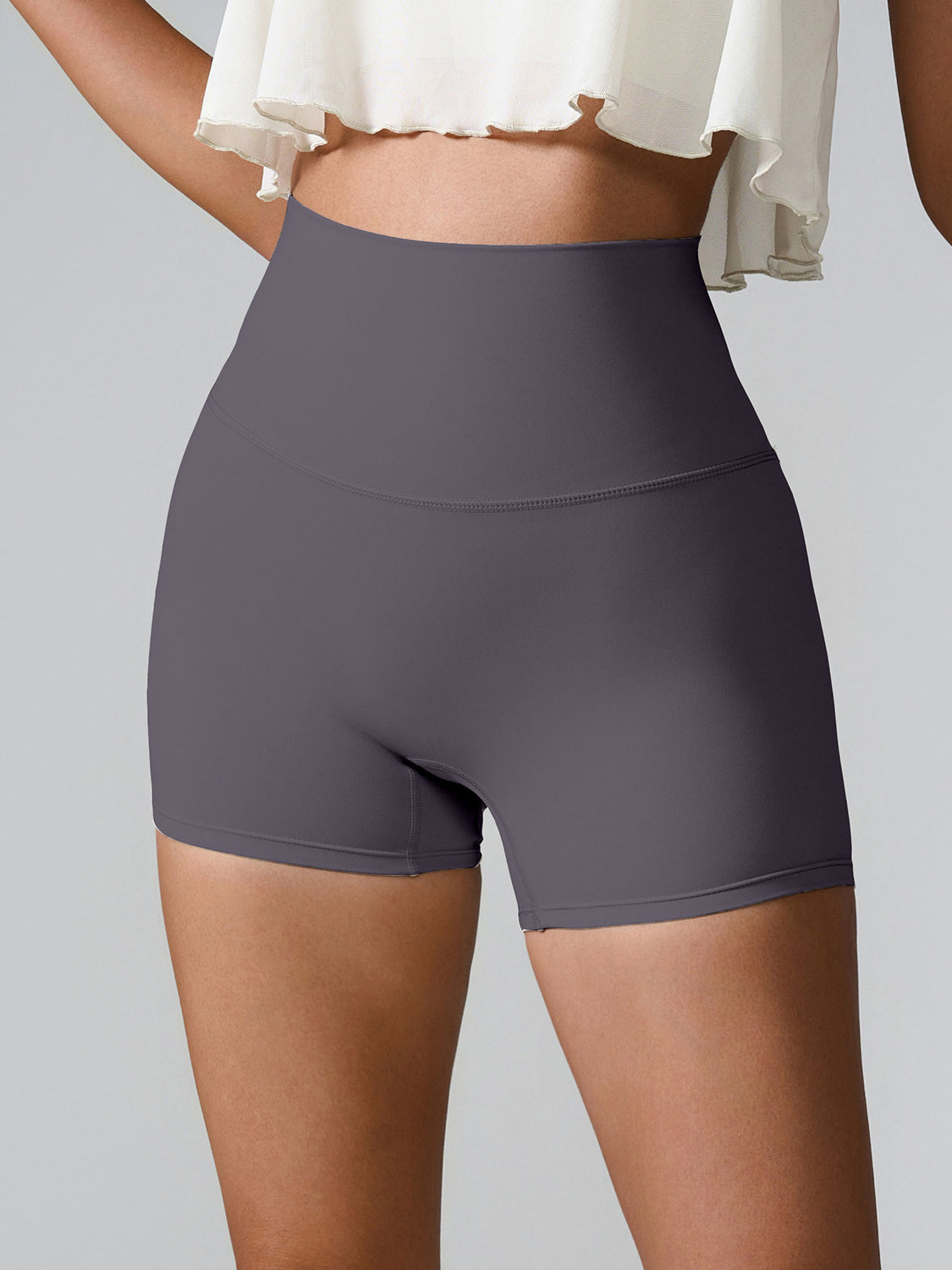 High Waist Active Shorts - Little KT Company