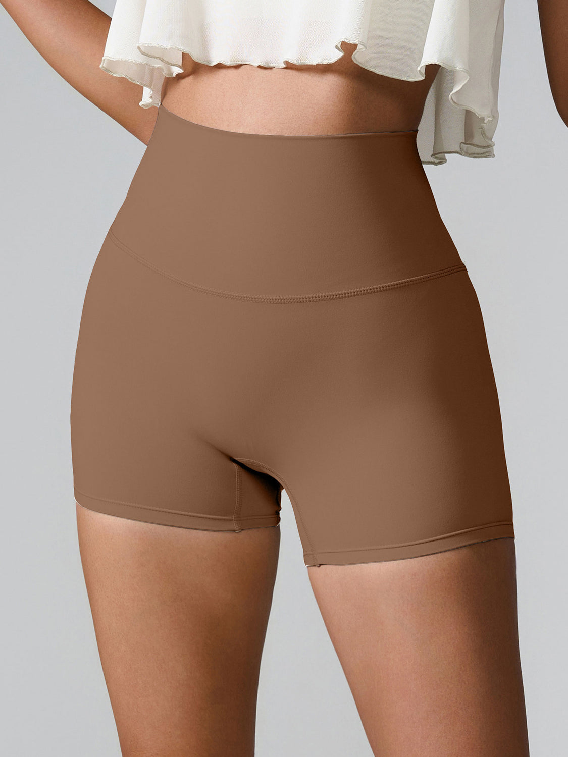 High Waist Active Shorts - Little KT Company