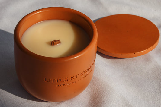 Pumpkin Spice Buttercream Candle