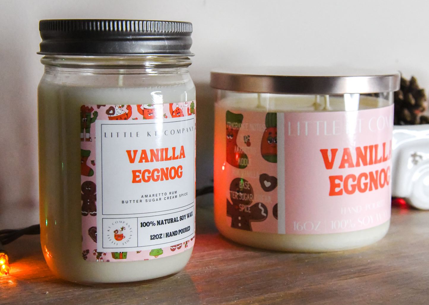 Vanilla Eggnog Candle