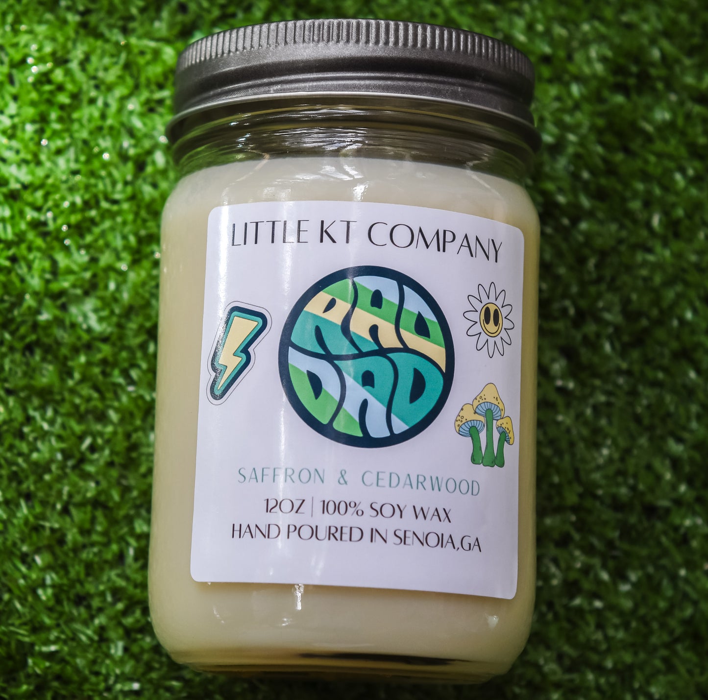 Rad Dad Candle (Saffron and Cedarwood)