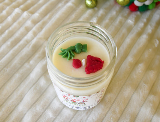 Welcome to Whoville Evergreen + Apple Candle - Little KT Company