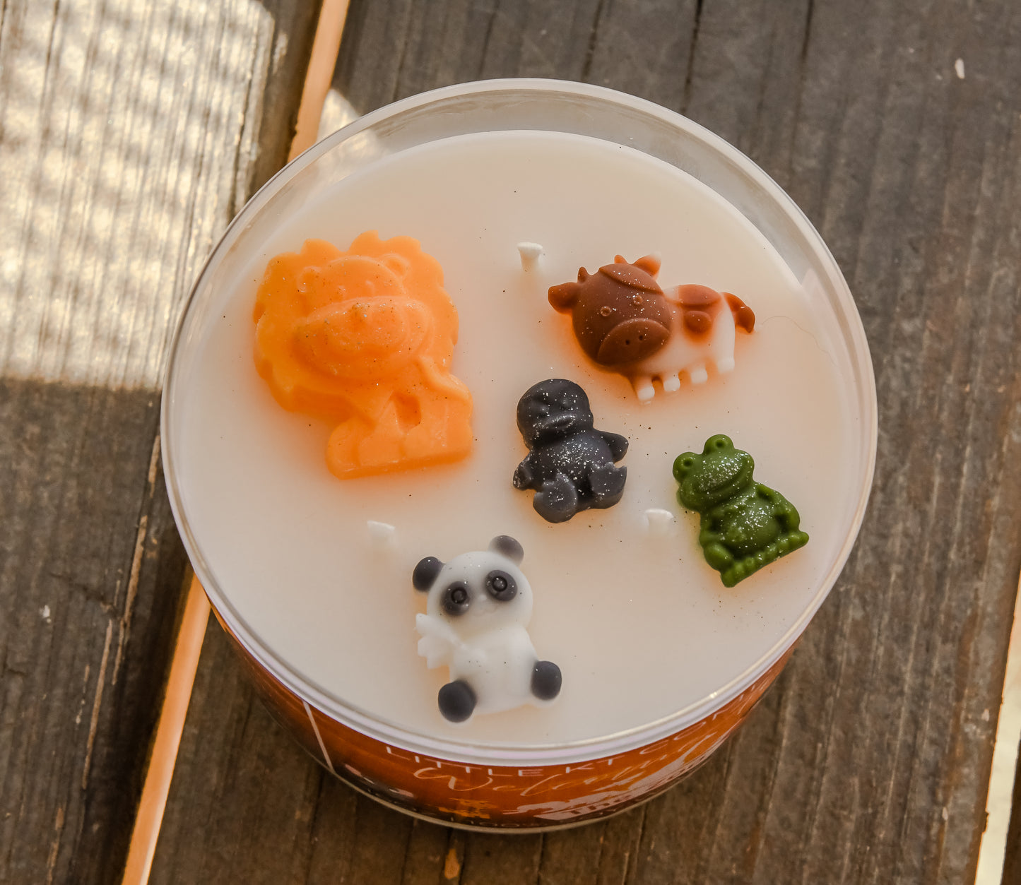 Welcome to the Zoo Animal Candle