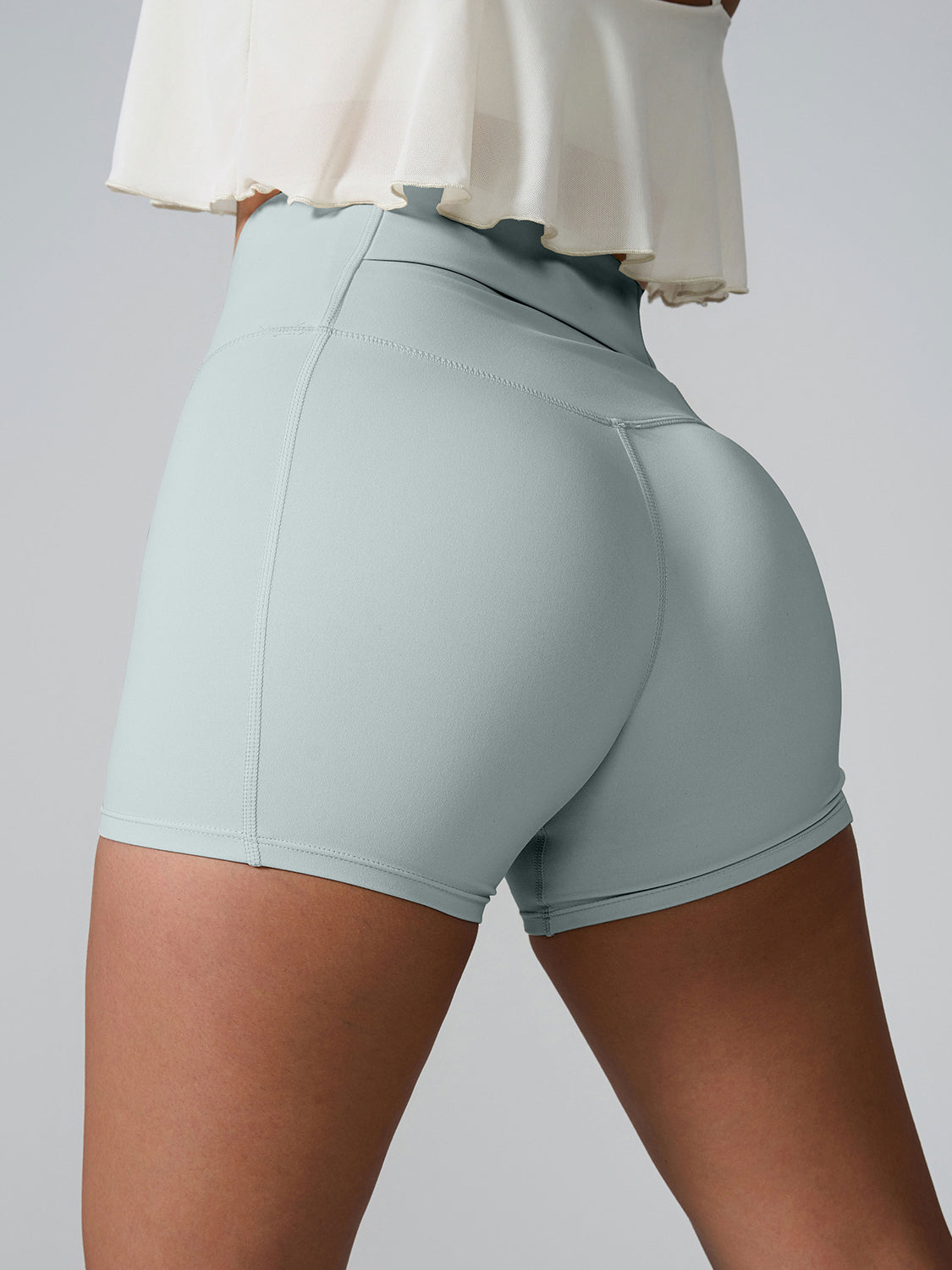 High Waist Active Shorts - Little KT Company