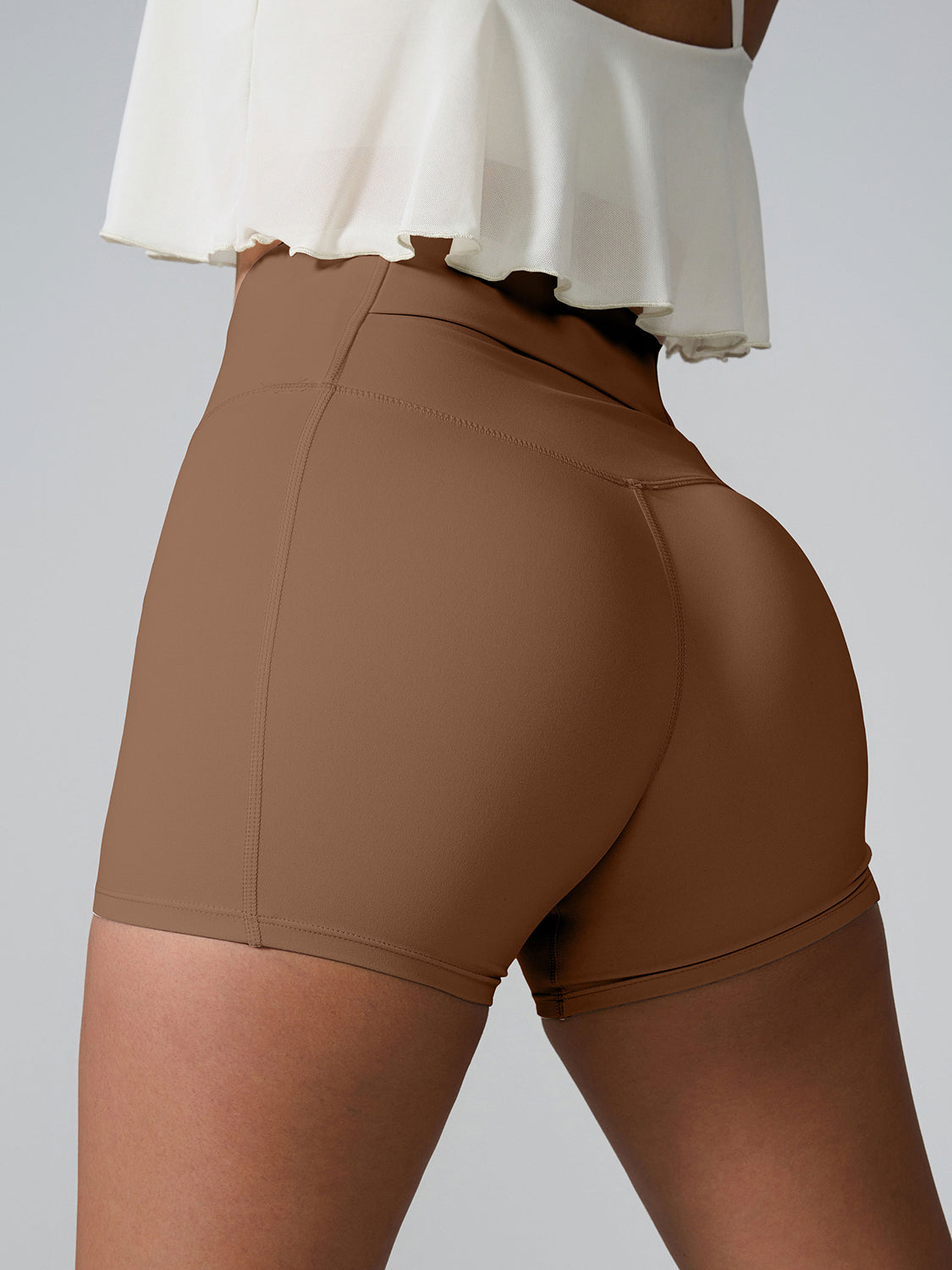 High Waist Active Shorts - Little KT Company