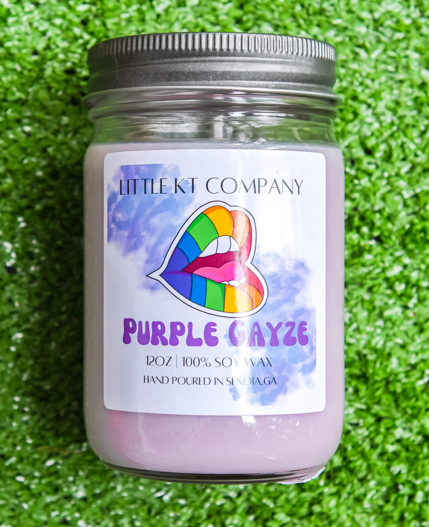 Purple GAYZE Candle (Lavender)