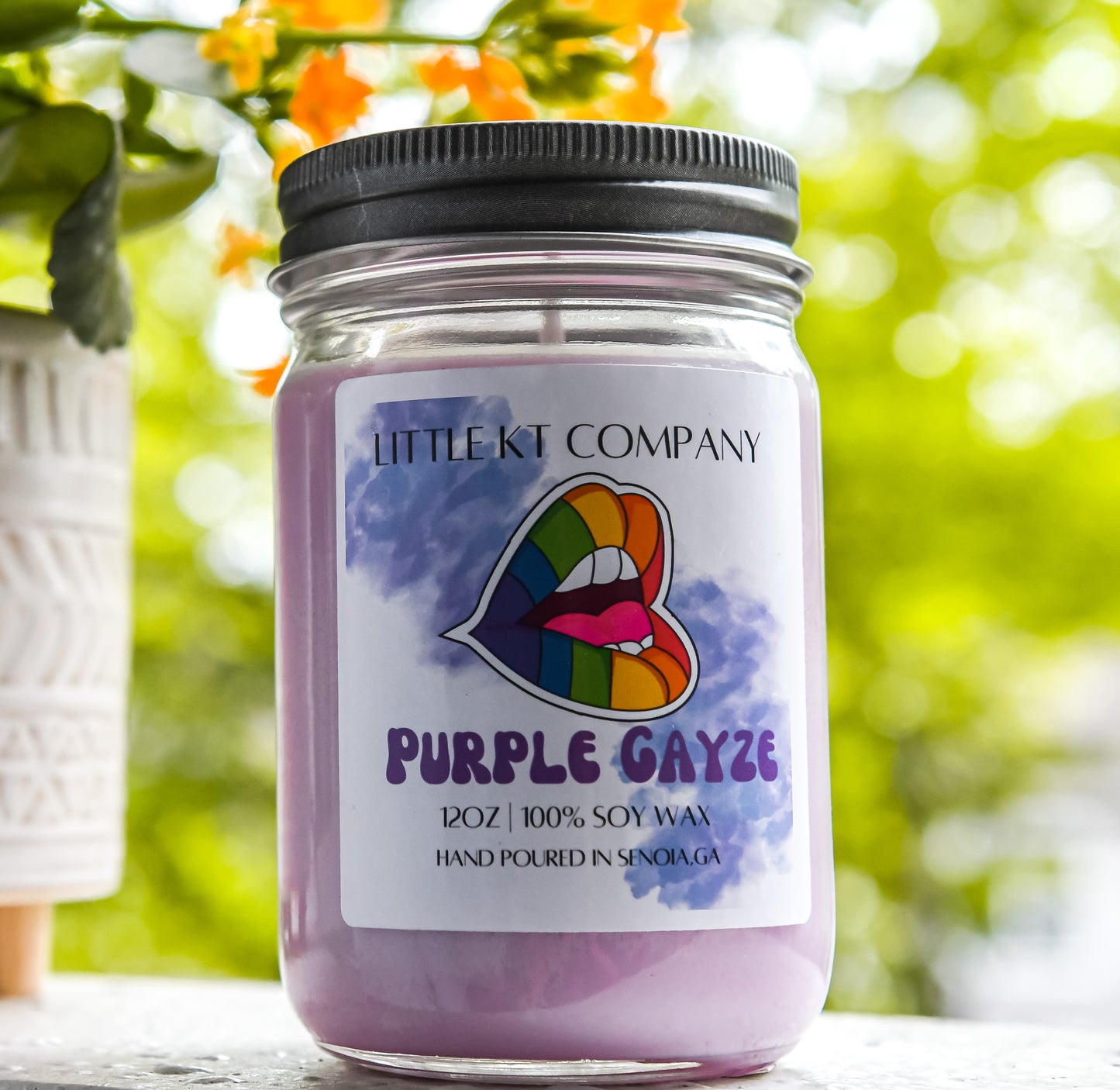 Purple GAYZE Candle (Lavender)