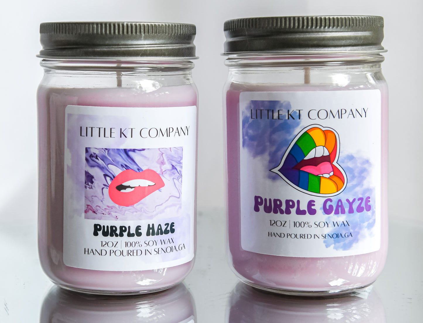 Purple GAYZE Candle (Lavender)