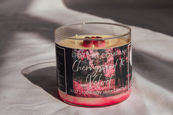 Cherrywood & Velvet Candle