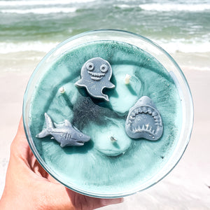 Great White Candle – Ocean Breeze & Sandalwood