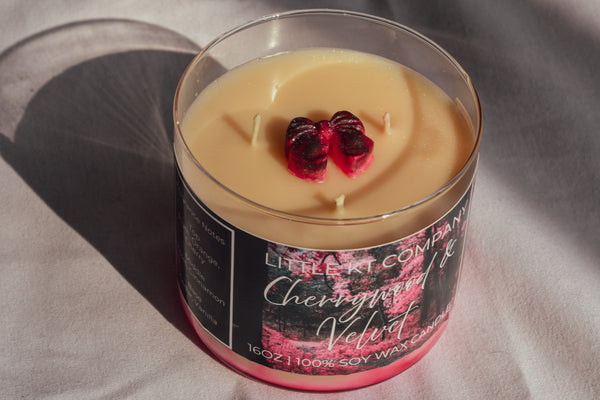 Cherrywood & Velvet Candle