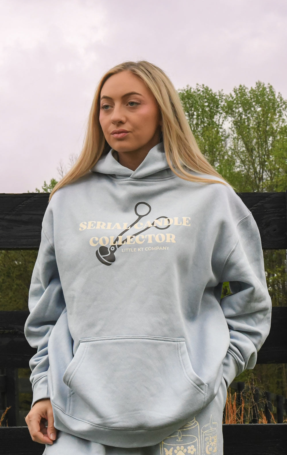Serial Candle Collector Hoodie – Premium Fleece Loungewear