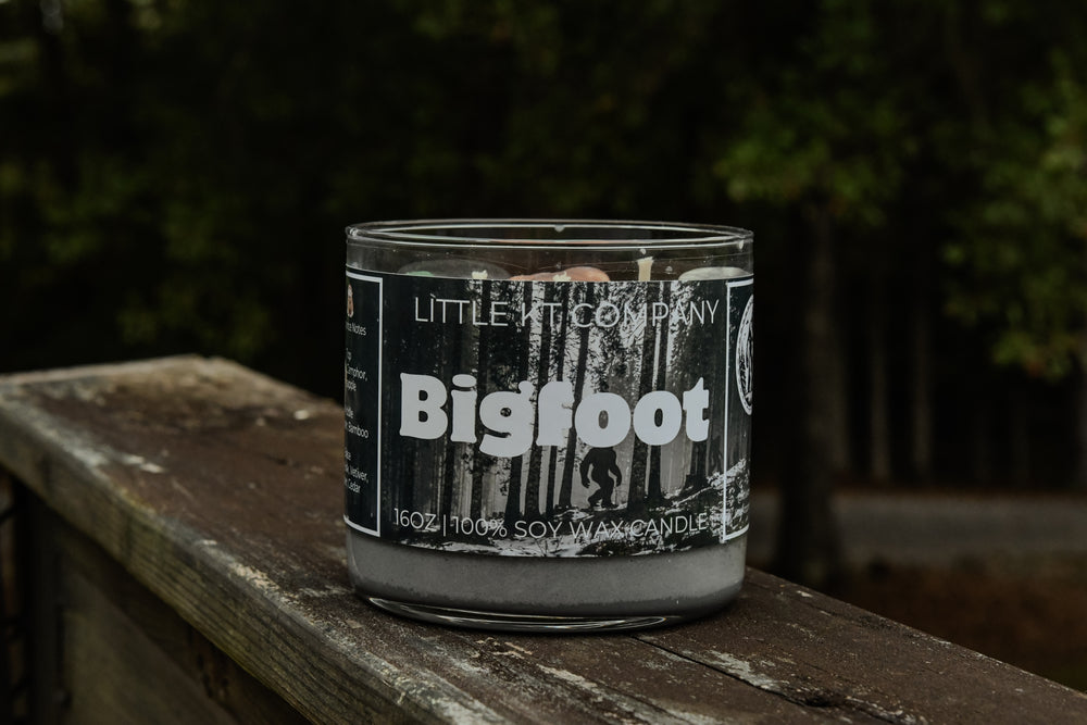 Bigfoot Candle