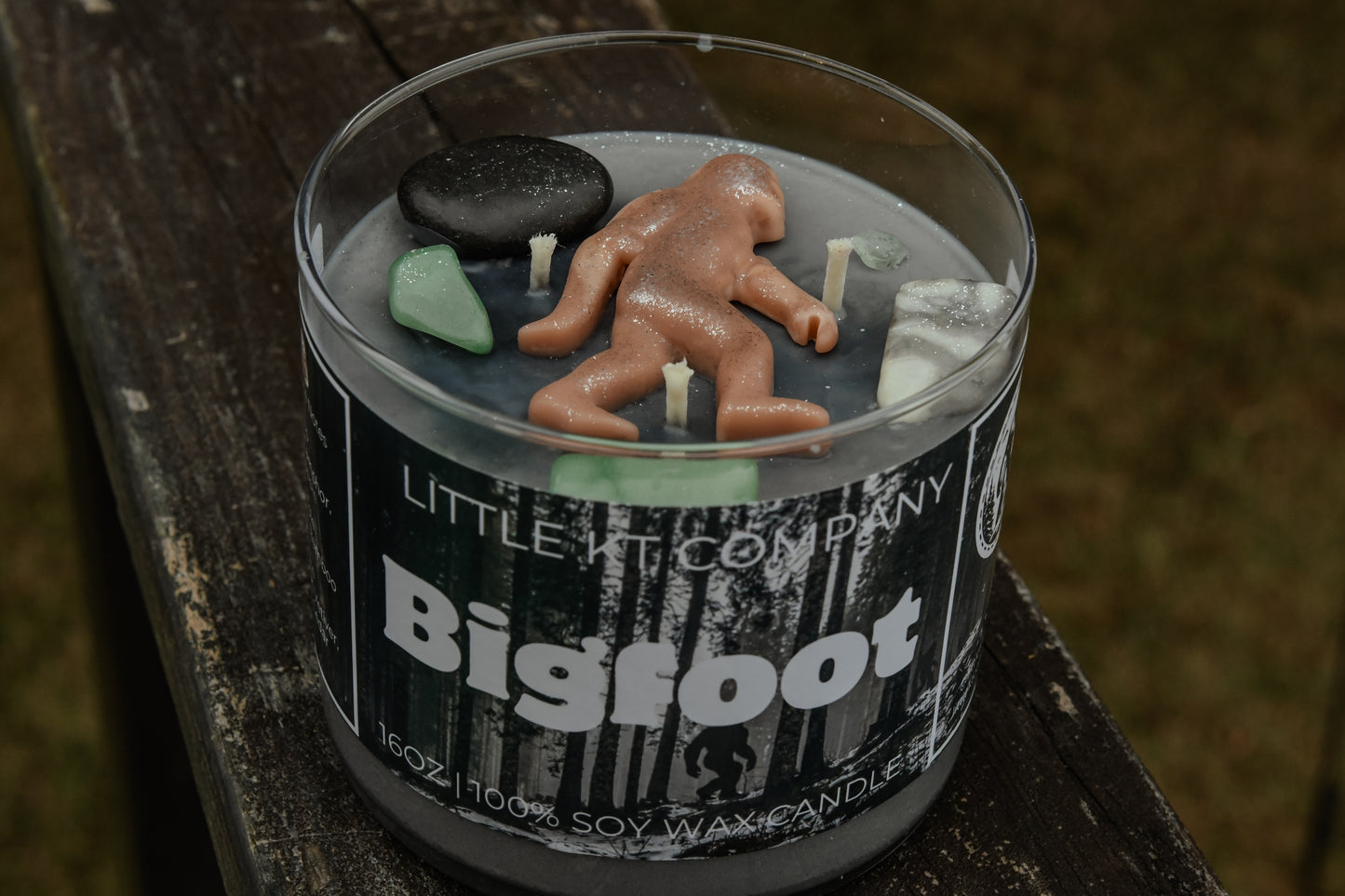 Bigfoot Candle