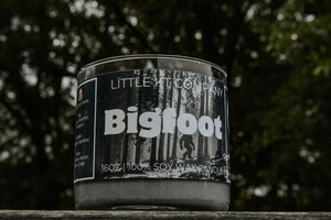 Bigfoot Candle