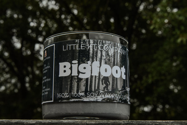 Bigfoot Candle