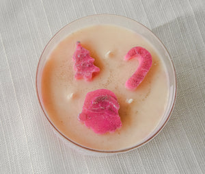 Winter Candy Apple Candle