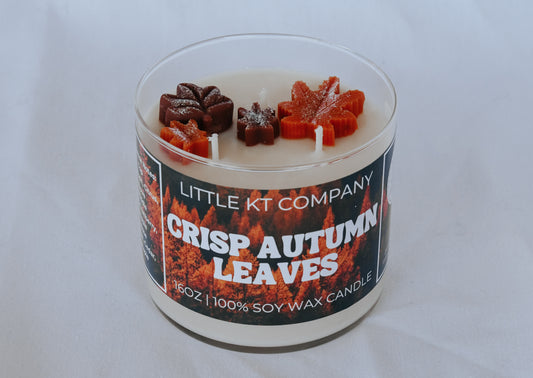 Crisp Autumn Leaves Candle