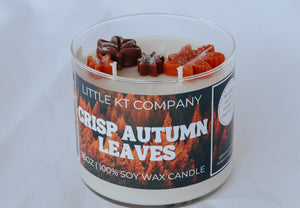 Crisp Autumn Leaves Candle