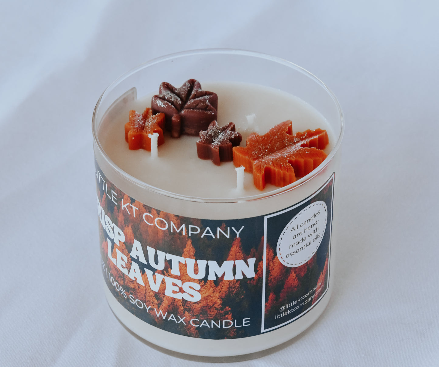Crisp Autumn Leaves Candle
