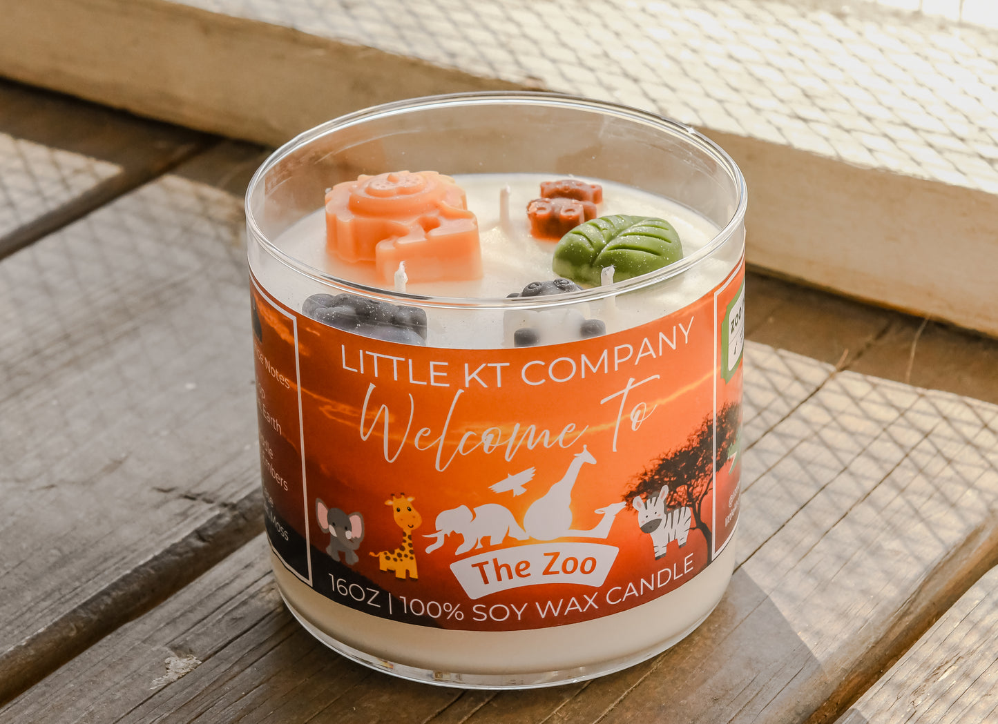 Welcome to the Zoo Animal Candle Wholesale