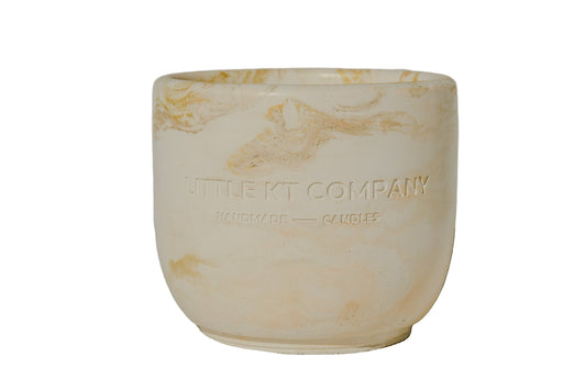 Desert Rose Concrete Candle