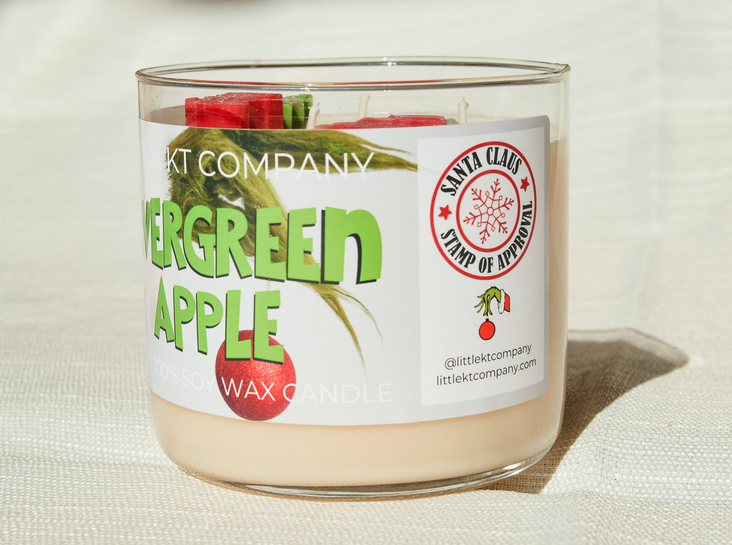 Evergreen + Apple Candle Wholesale