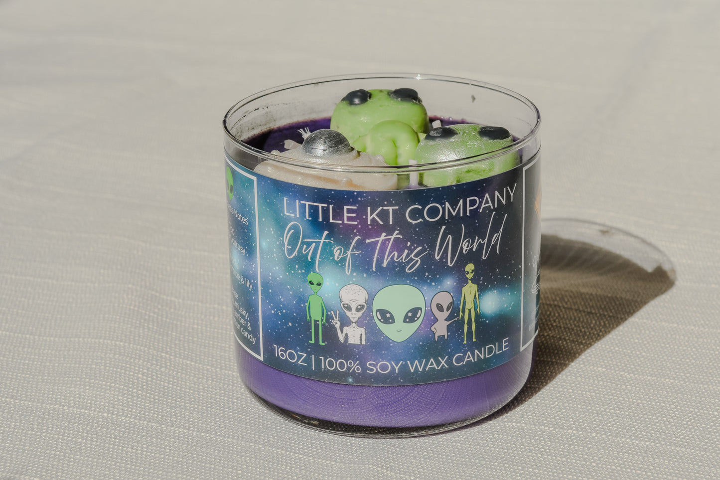 Out of This World Alien Candle