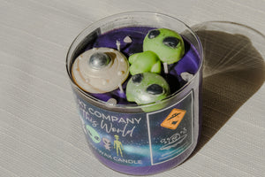 Out of This World Alien Candle