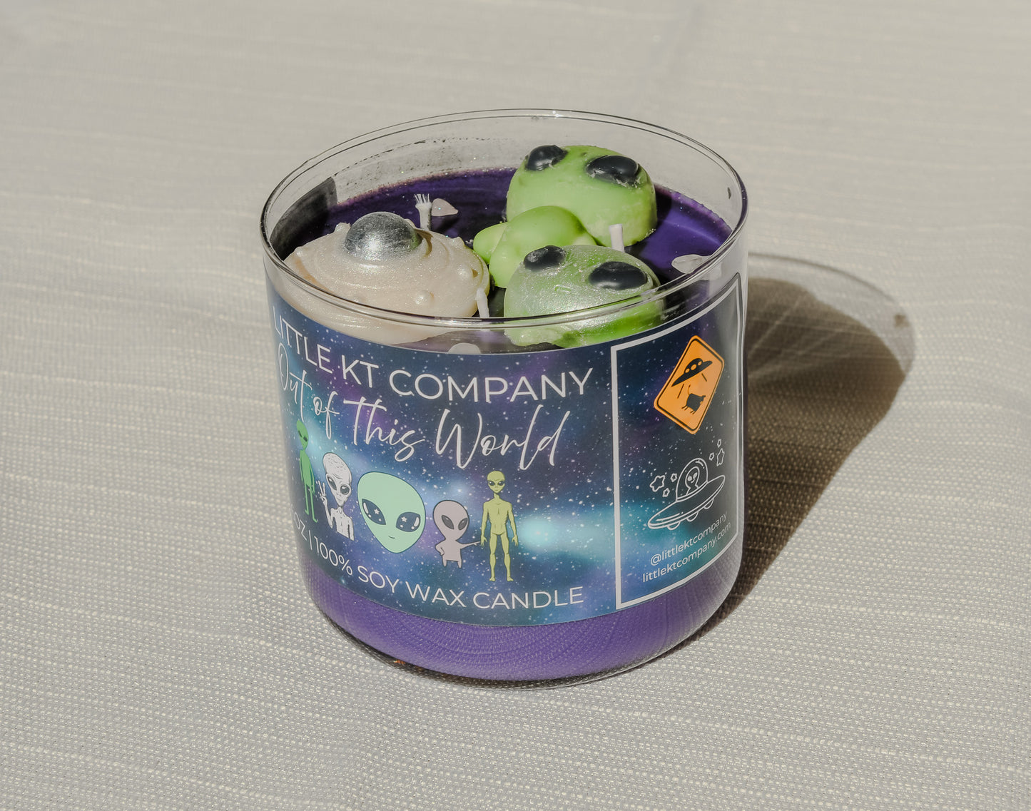Out of This World Alien Candle