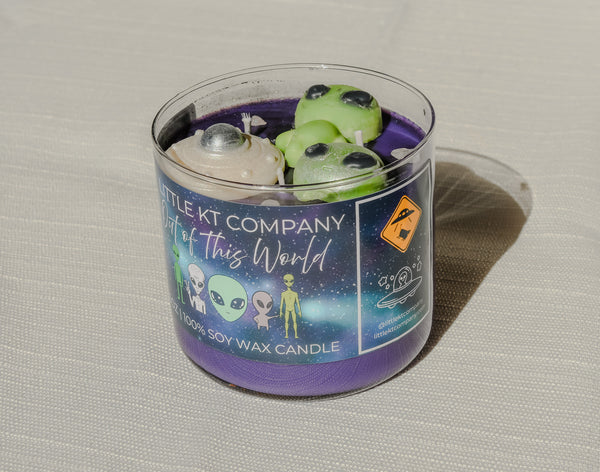 Out of This World Alien Candle