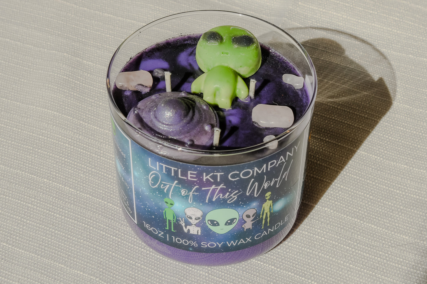 Out of This World Alien Candle