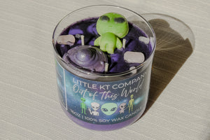 Out of This World Alien Candle