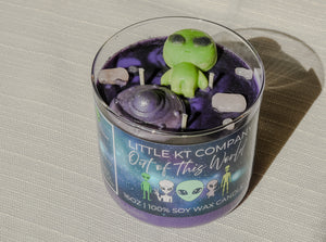 Out of This World Alien Candle