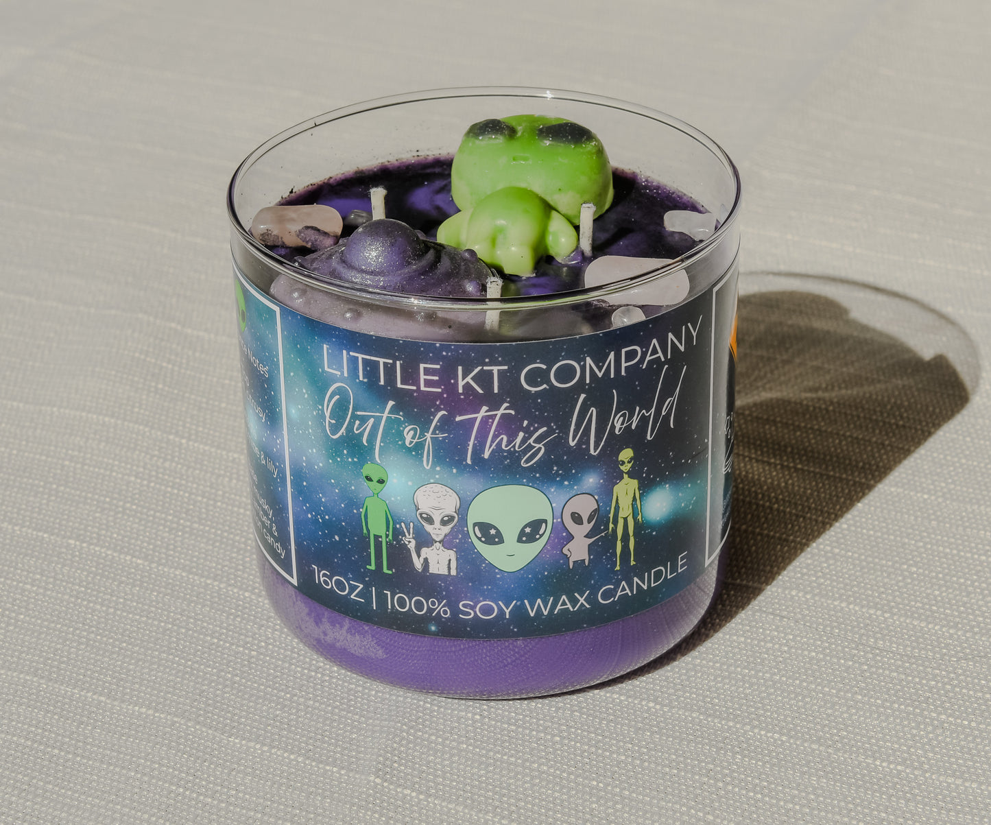 Out of This World Alien Candle