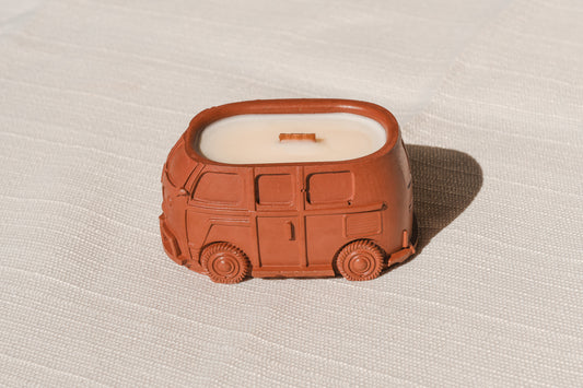 Retro Van Wood Wick Candle Wholesale