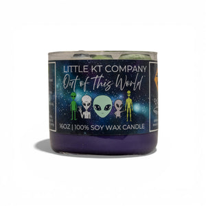 Out of This World Alien Candle