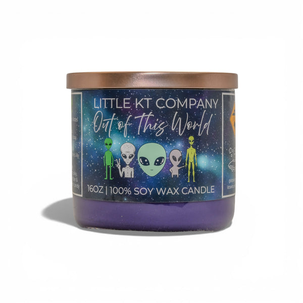 Out of This World Alien Candle