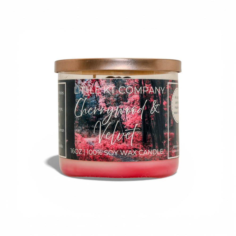 Cherrywood & Velvet Candle