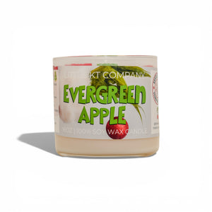 Evergreen + Apple Candle