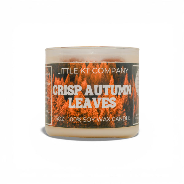 Crisp Autumn Leaves Candle