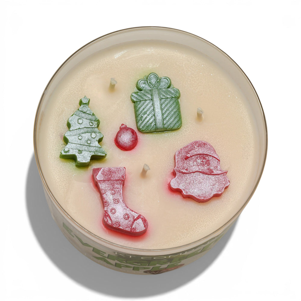 Evergreen + Apple Candle