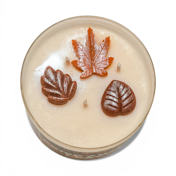 Crisp Autumn Leaves Candle