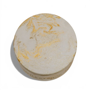 Desert Rose Concrete Candle