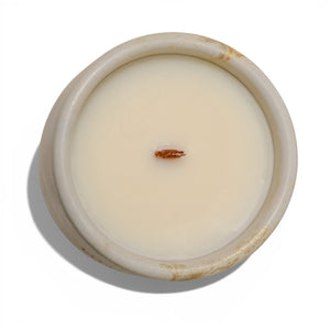 Desert Rose Concrete Candle