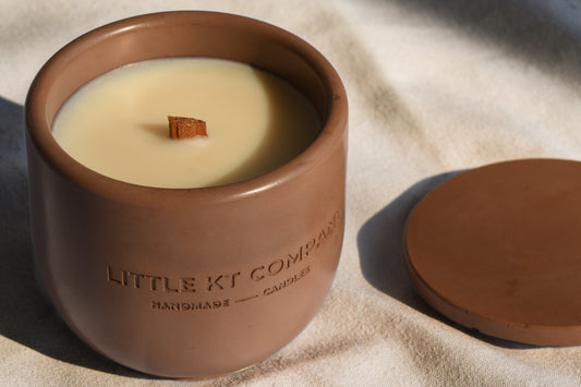 Woods + Chai Candle