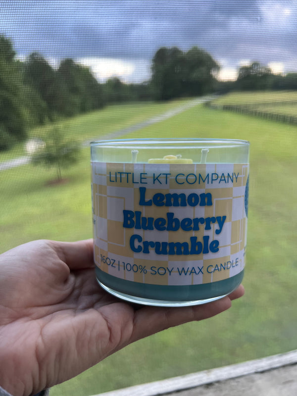 Lemon Blueberry Crumble Candle