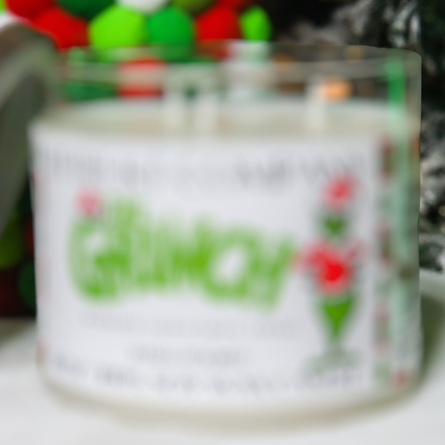 The Grinch Inspired Candle